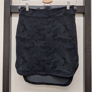 40% OFF — Lululemon Athletic Camo Skirt Black Grey